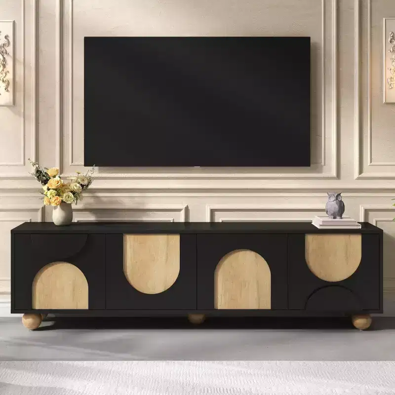 Farmhouse TV Stand for TVs up to 75