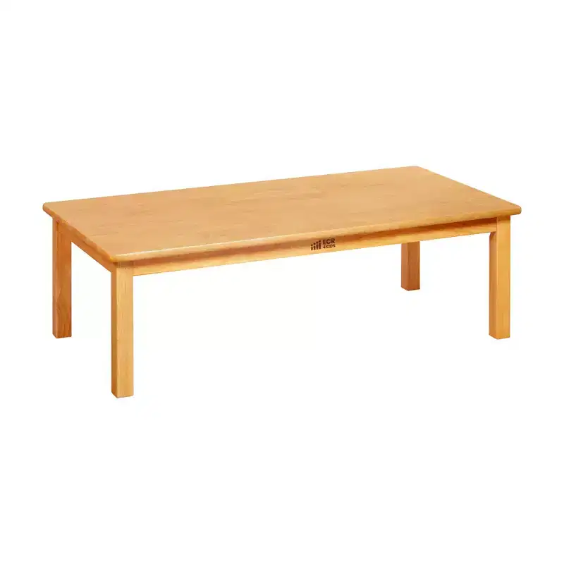 Hardwood Table with 14in Legs, Childrens Furniture, Honey