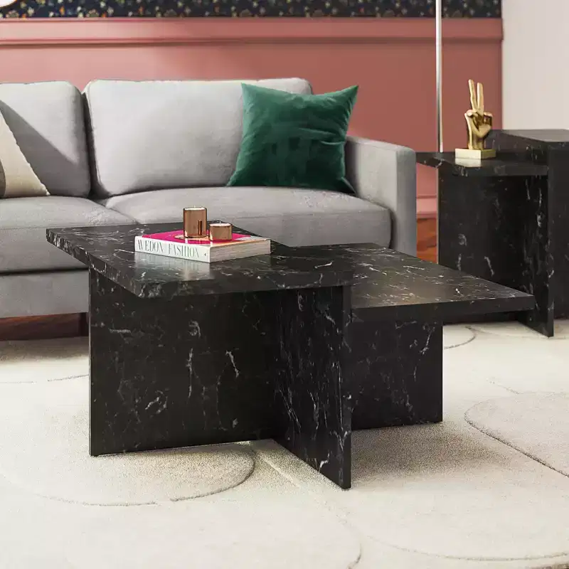 CosmoLiving Brielle Two-Tiered Coffee Table