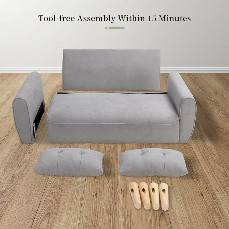 Futzca 47 Modern Loveseat Sofa