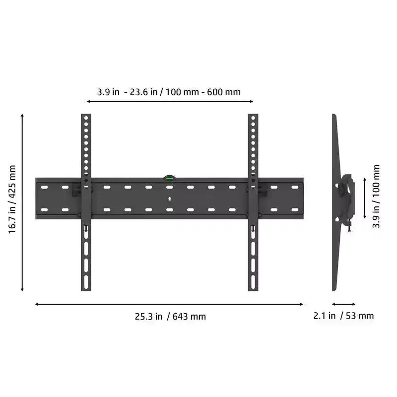 Tilt TV Wall Mount for TVs 37-85
