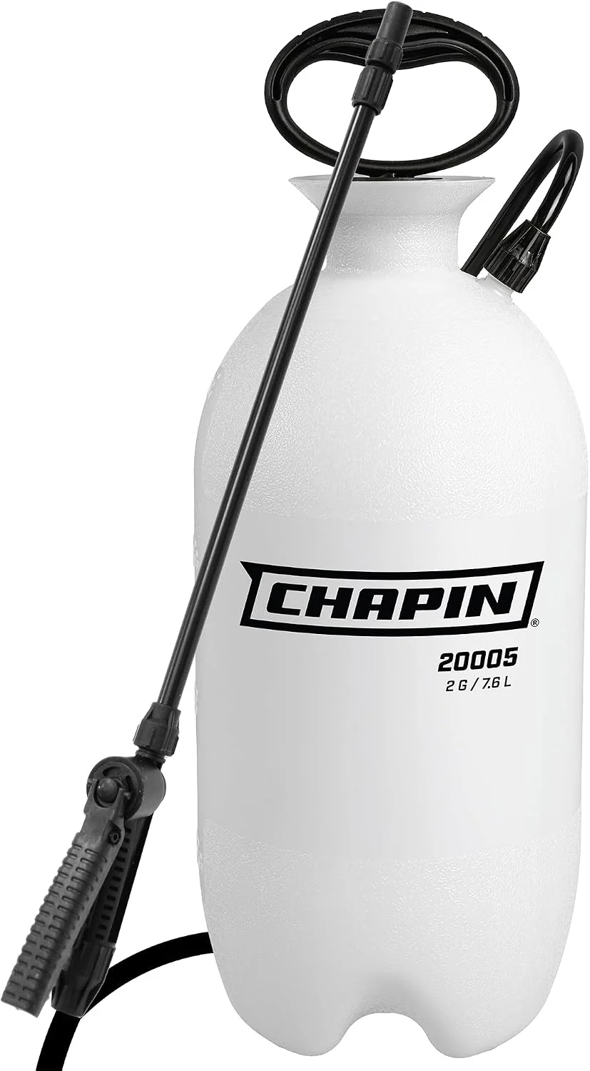 1-Gallon Pump Sprayer for Home Garden Weed Control and Cleaning