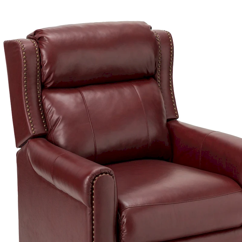 Felisa 32.48 Wide Genuine Leather Manual Recline Set of 2