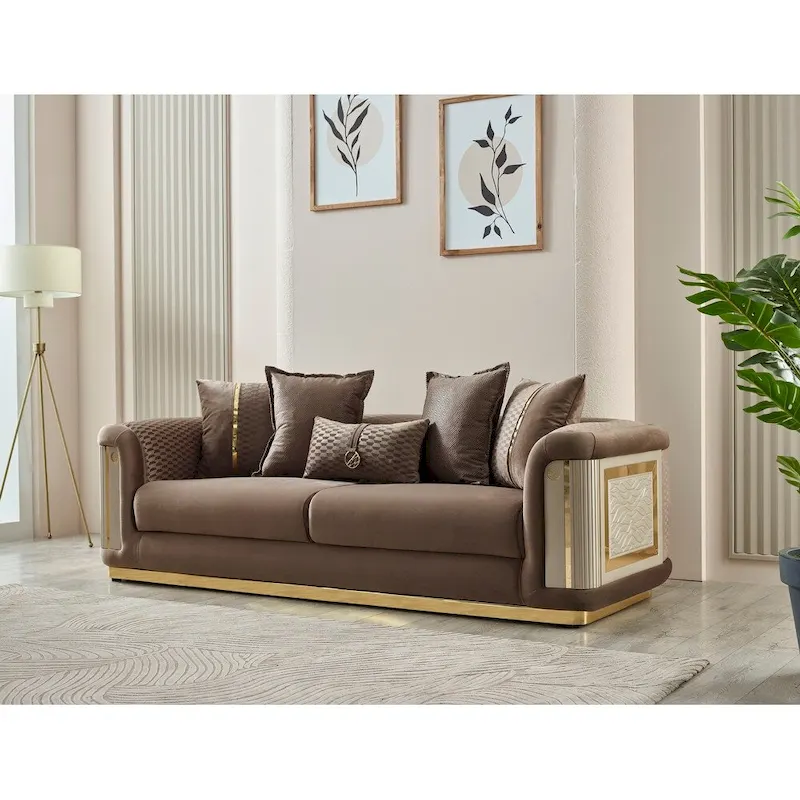 Ellie 2-piece Living room Set Pillow Back