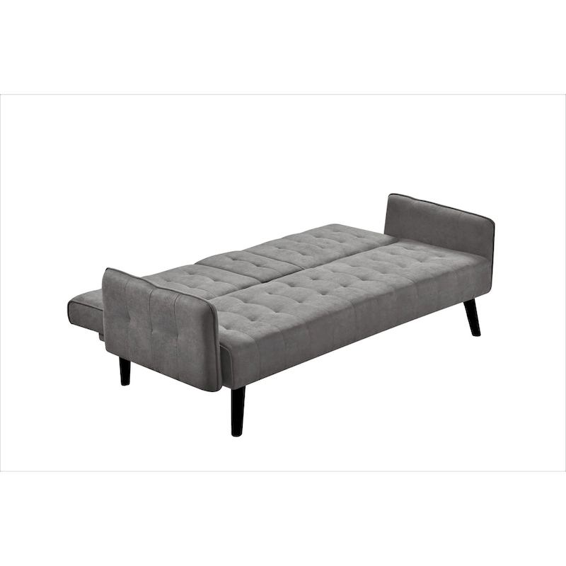 Hash Tufted Upholstered Futon Sleeper