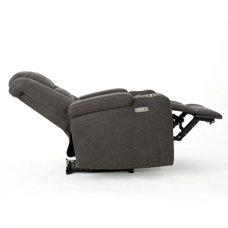 Emersyn Microfiber Power Recliner by Christopher Knight Home