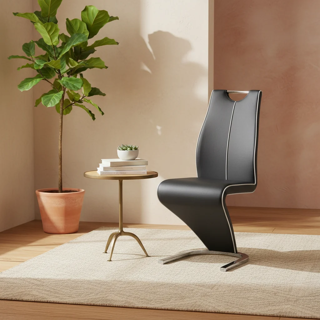 2 Grey Dining Chairs