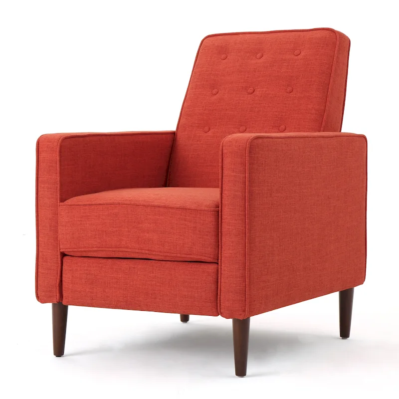 Mervynn Button Tufted Recliner (Set of 2) by Christopher Knight Home