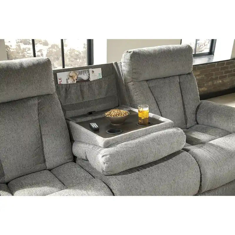 Signature Design by Ashley Mitchiner Gray 3-Piece Upholstery Package - 87 W x 40 D x 42 H