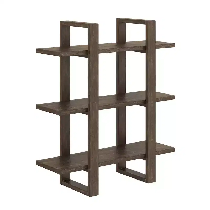 32 Solid Wood Adjustable Floating Wall Shelf - Nathan James
