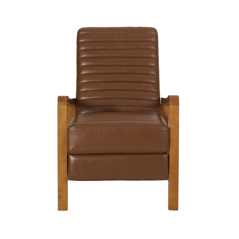 Munro Channel Stitch Pushback Recliner by Christopher Knight Home