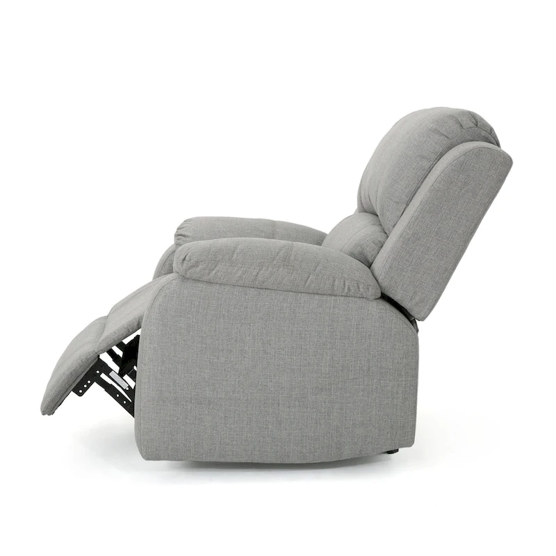 Mozelle Classic Fabric Gliding Recliner by Christopher Knight Home