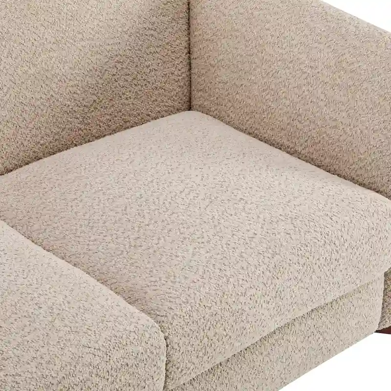 Arion Upholstered Boucle 2-Piece Living Room Sofa Set by Christopher Knight Home