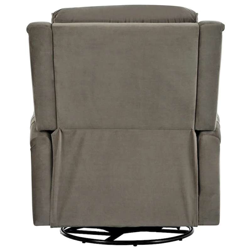 Marloo Modern Swivel Velvet Recliner Chair by Christopher Knight Home