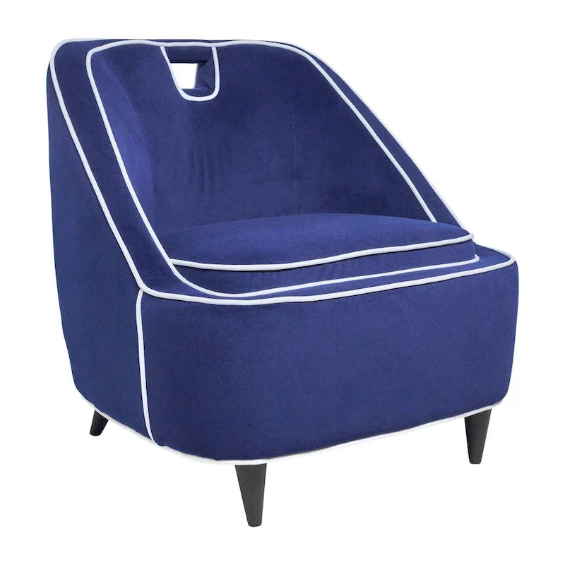 Sagebrook Home Modern Upholstered Two Toned Accent Chair - 28 x 30 x 31