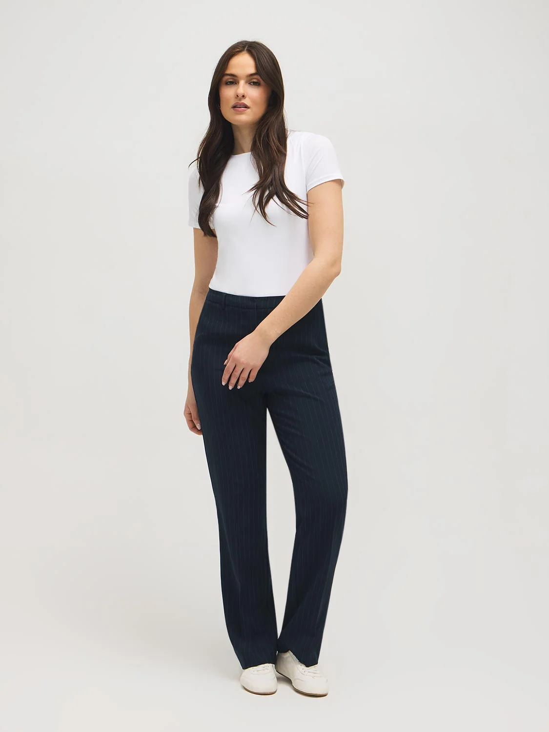 Double Layer Crew Neck T-Shirt