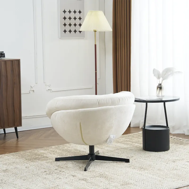 Liamer Swivel Club Chair by Christopher Knight Home