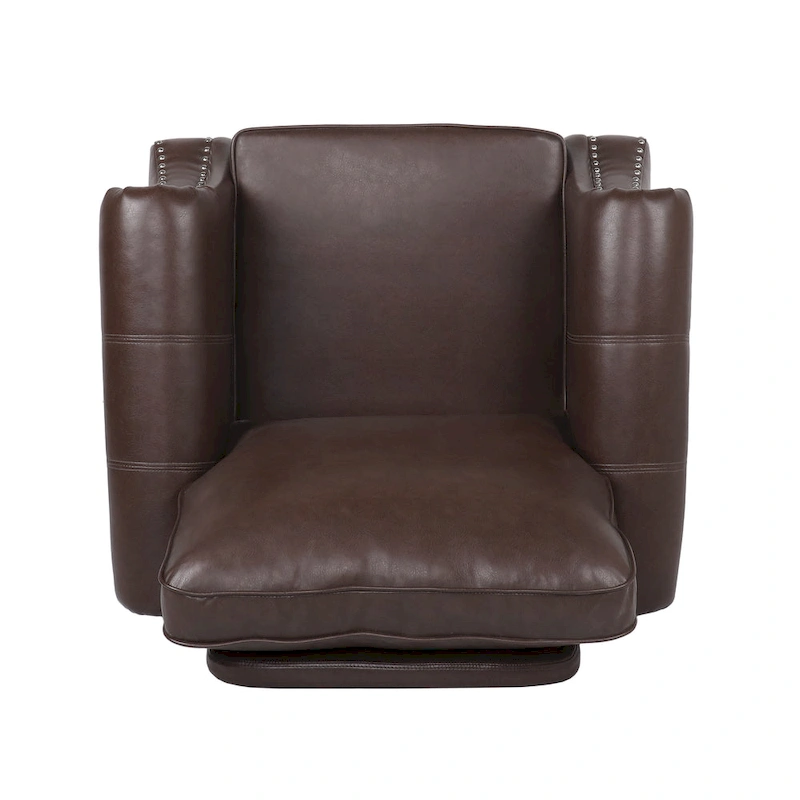 Dowd Faux Leather 3 Piece Club Chair and Sofa Set by Christopher Knight Home