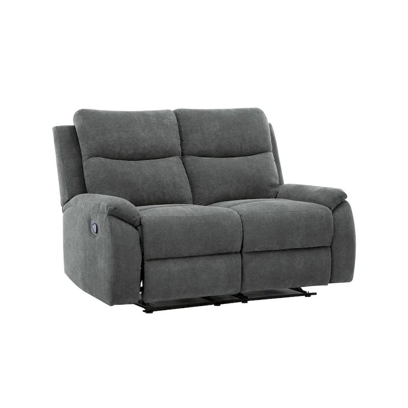 Ronald Transitional Faux Leather Reclining Living Room Sofa Set