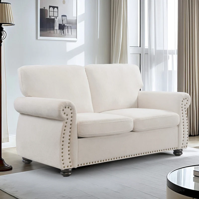 Soft Velvet Loveseat