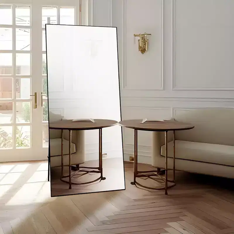 Full Length Mirror 76x34 Full Body Floor Mirror for Bedroom or Cloakroom, Can Stand Alone, Hang or Lean Against Wall
