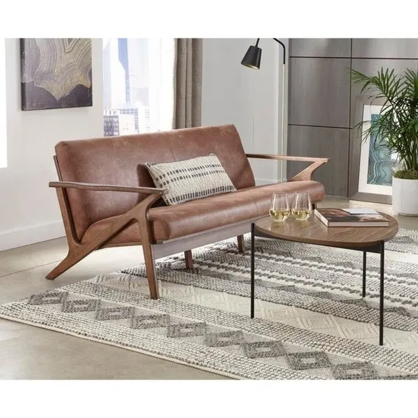 Simple Living Bianca Solid Wood Living Room Set