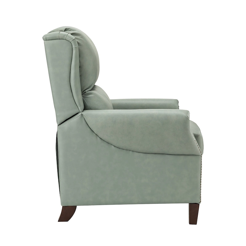 Alicia 32.68 Wide Genuine Leather Manual Recliner