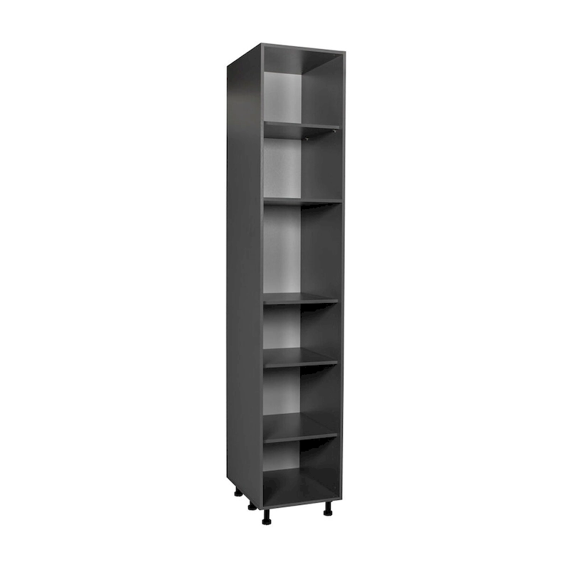 18 x 96 Utility Cabinet-Double Door-Grey - 18 x 96 x 23 3/8