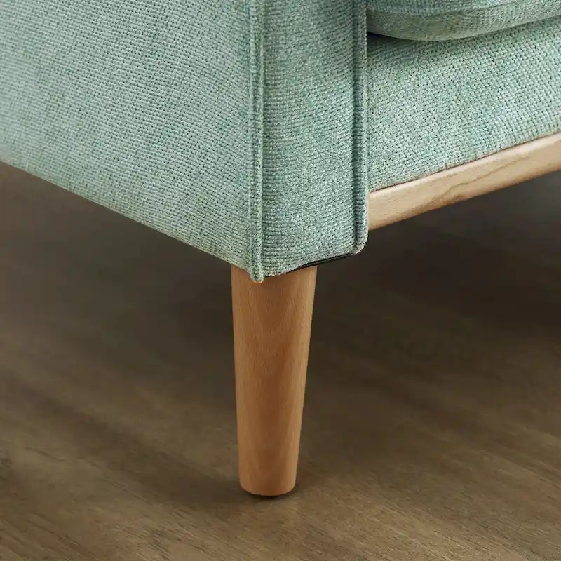 Loveseat With Waterproof Fabric, USB Charge
