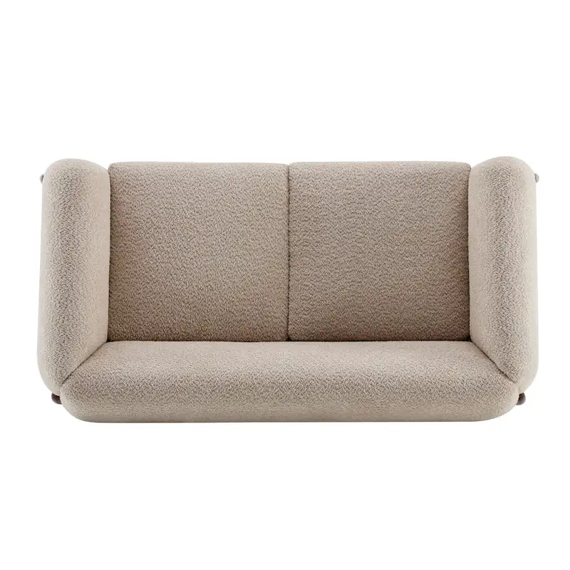 Arion Upholstered Boucle 2-Piece Living Room Sofa Set by Christopher Knight Home