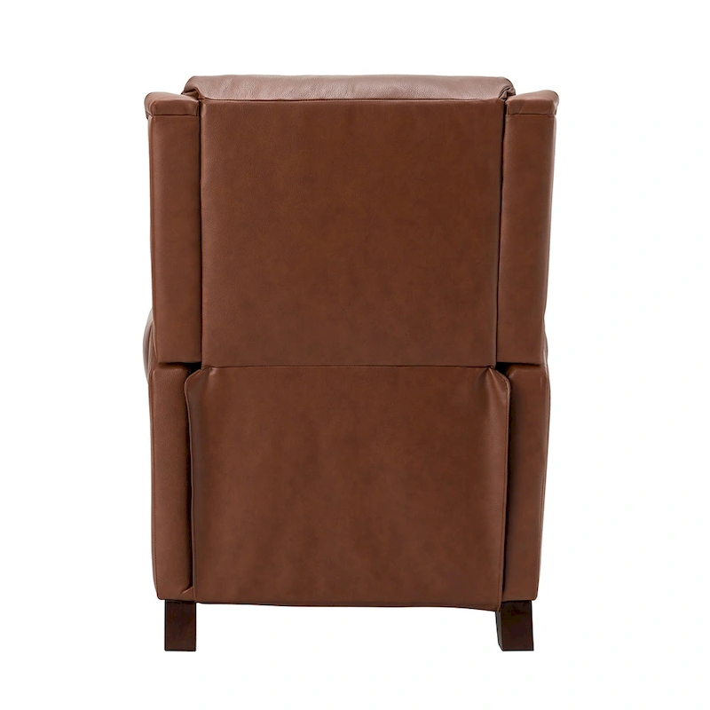 Alicia 32.68 Wide Genuine Leather Manual Recliner