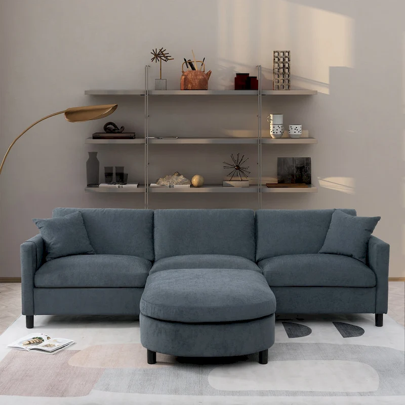 Wooden Frame Free Combination Sofa Couch