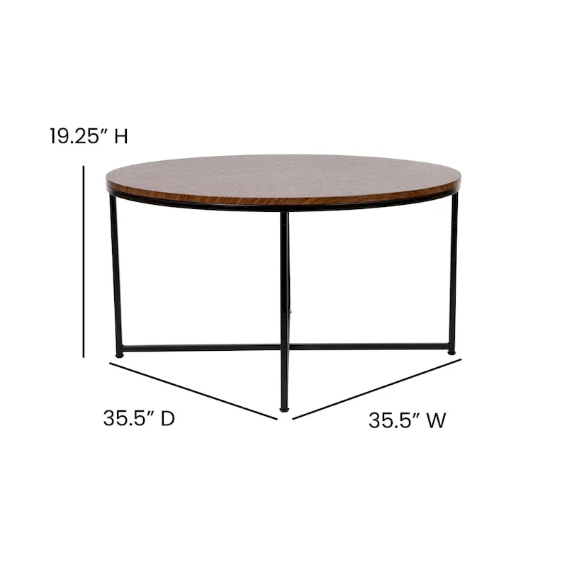Signature Design by Ashley Coylin Cocktail Table - Tempered Glass Table