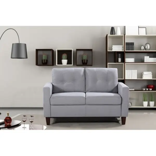 Harrad Tufted Mid-Century 3 Piece Living Room Set