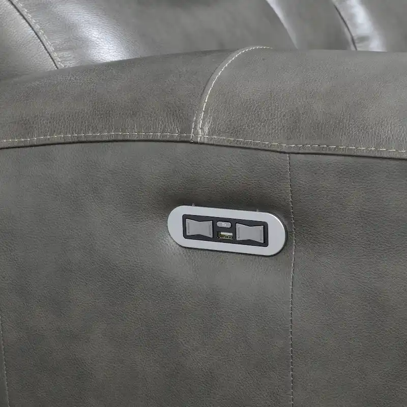 Copper Grove Fyti Top Grain Leather Power Reclining Chair