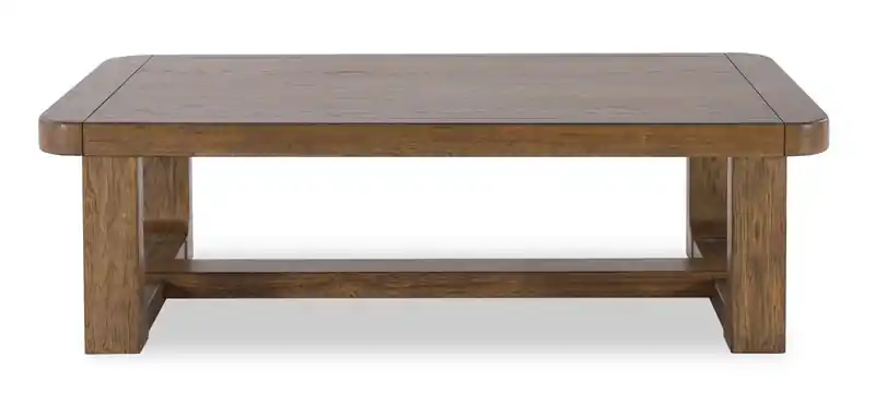 56 Solid Wood Country-Style Coffee Table