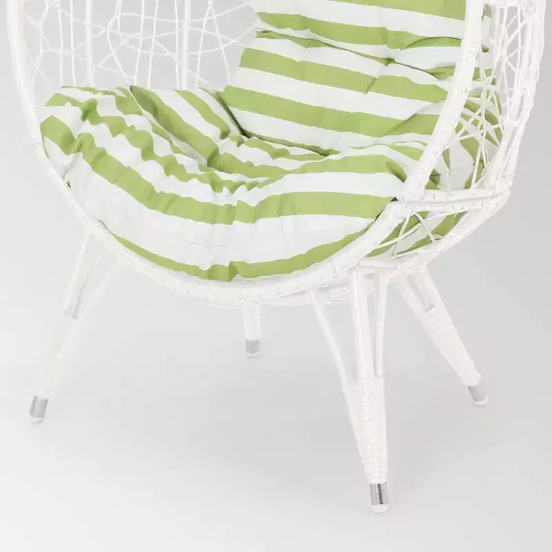 Gianni Wicker Teardrop Chair - Christopher Knight Home