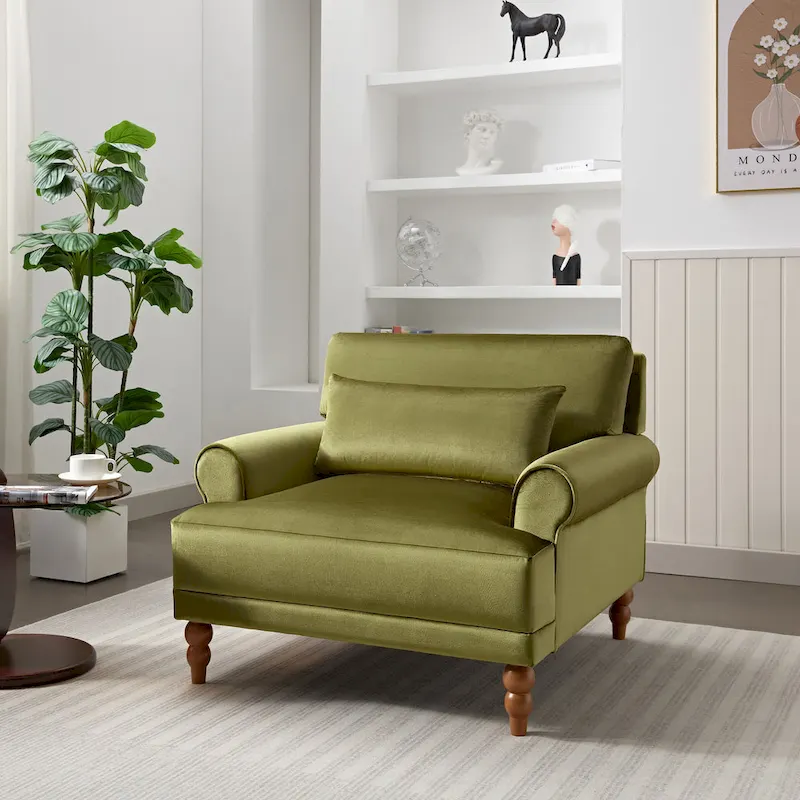 Naci Modern Fabric Accent Chair by Christopher Knight Home