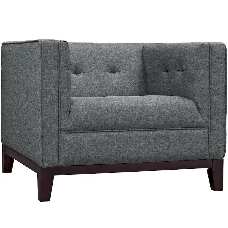 Serve Tufted 2-Piece Living Room Furniture Set