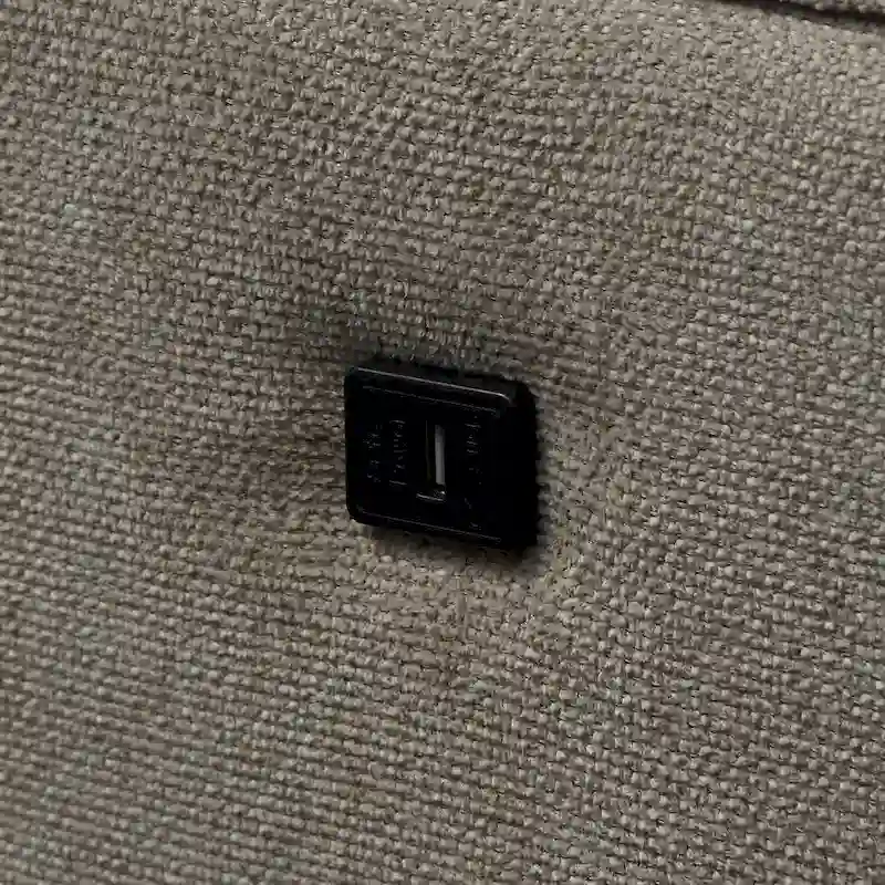 Loveseat With Waterproof Fabric, USB Charge