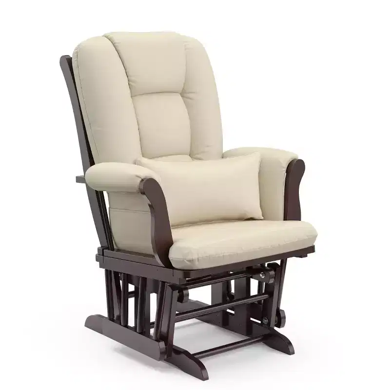 Nursery Glider Rocking Chair and Ottoman