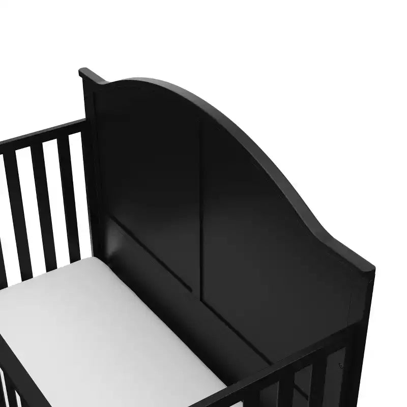 5-in-1 Convertible Crib - GREENGUARD Gold Certified, Adjustable Mattress Height