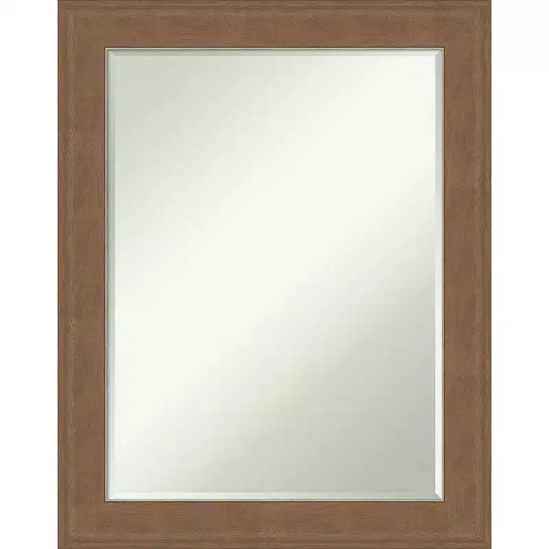 Alta Petite Bevel Bathroom Wall Mirror