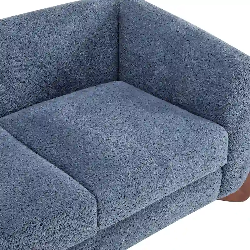 Arion Upholstered Boucle 2-Piece Living Room Sofa Set by Christopher Knight Home