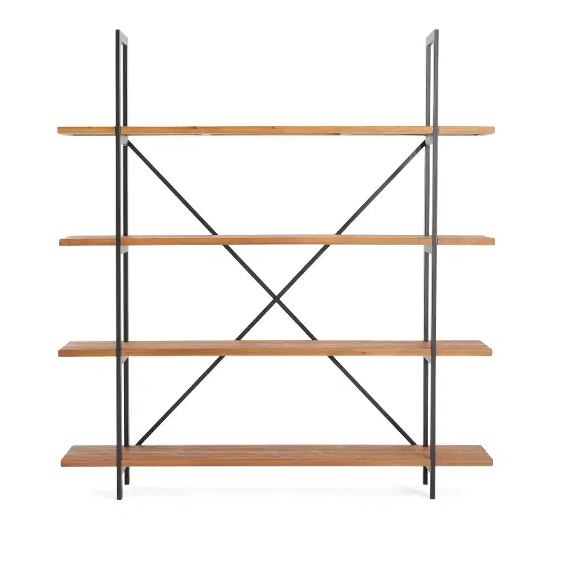 Christopher Knight Home Tearach Industrial Metal and Firwood Bookshelf