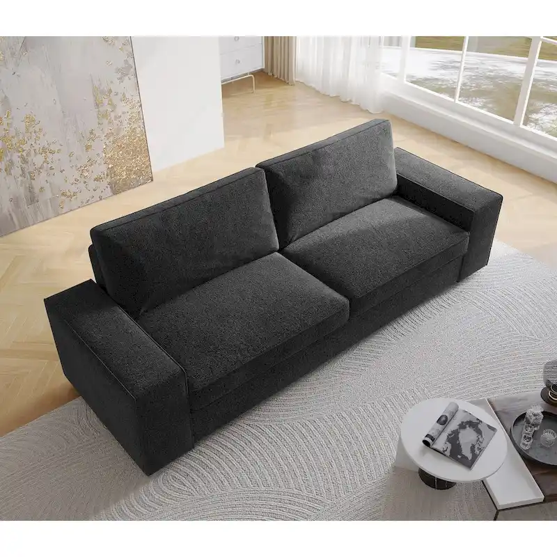 80 Modern Loveseat Couch 3 Seater Sofa