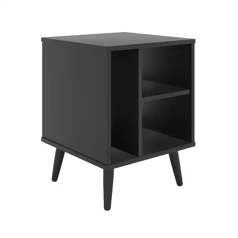 Mid-Century Cubby Style Nightstand