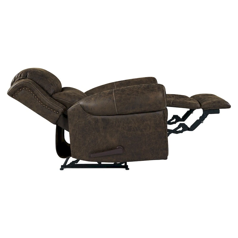 Copper Grove Dilsen Extra Large Rolled Arm Wall Hugger Recliner Chair