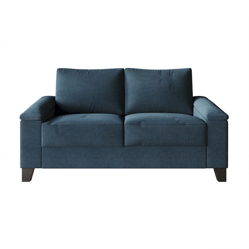 CraftPorch Simple Style Linen Upholstered Loveseat