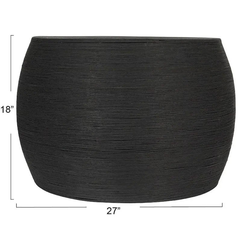 Rattan Accent Table